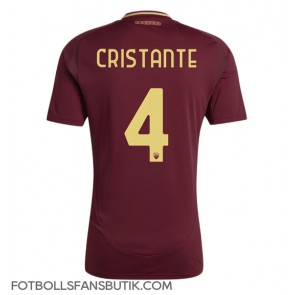 AS Roma Bryan Cristante #4 Replika Hemmatröja 2024-25 Kortärmad